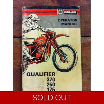 1978 Can-Am Qualifier 175 250 370 Operator's Manual